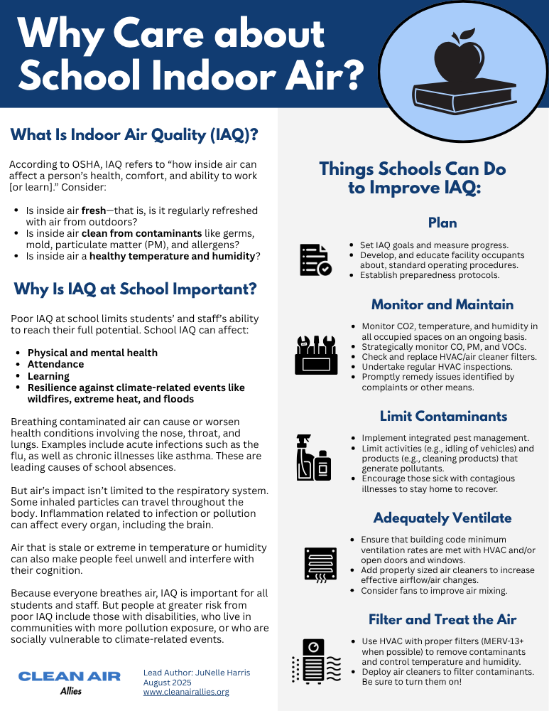 Image of "Why Care about School Indoor Air?"